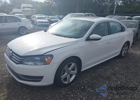 2012 Volkswagen Passat 2.5L Se from USA, damaged, VIN 1VWBP7A37CC007002